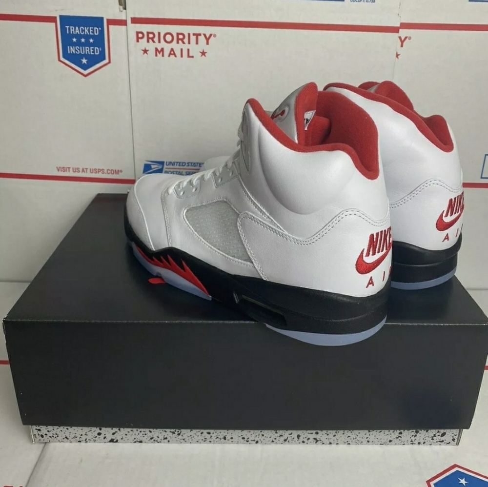 🚫SOLD!🚫Jordan Retro 5 FireRed with PROOF! 10 - Picture 3 of 8
